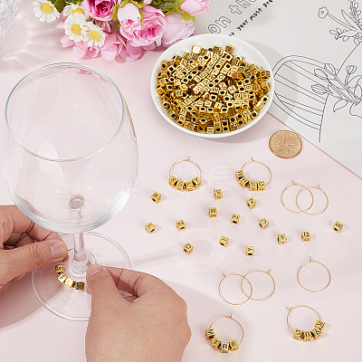 DIY Wine Glass Charms Making Kits DIY-CN0003-51-1
