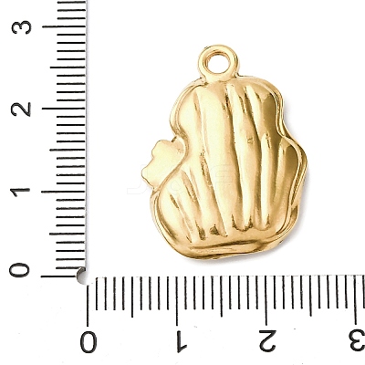 304 Stainless Steel Enamel Pendants STAS-B101-02G-01-1