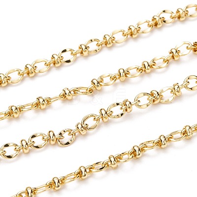 Handmade Brass Oval Link Chains CHC-I036-33G-1