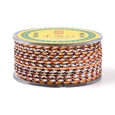 11M Braided Nylon Chinese Knot Cord WCOR-B001-2mm-10-1