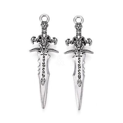 Tibetan Style Alloy Pendant X-FIND-A042-27P-1