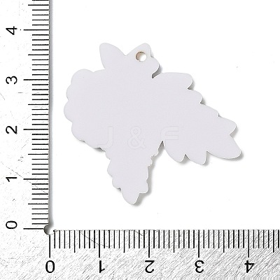 Thanksgiving Day Printed Acrylic Pendants OACR-I025-02A-1