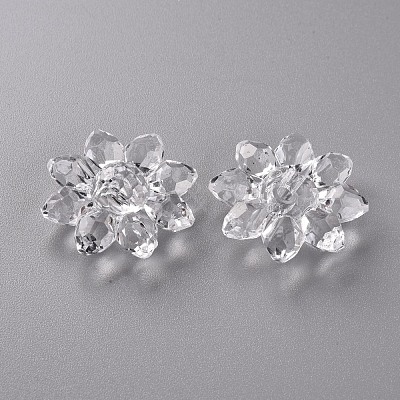 Transparent Acrylic Beads TACR-491-01-1