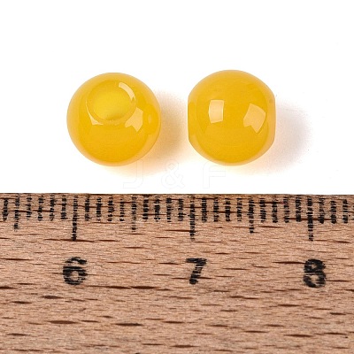 Natural Yellow Agate Beads G-Q602-08A-02-1
