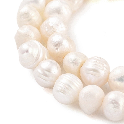 Natural Cultured Freshwater Pearl Beads Strands PEAR-C003-12A-1