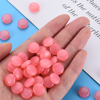 Imitation Jelly Acrylic Beads MACR-S373-91-E03-1