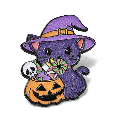 Hallowmas Enamel Pins JEWB-C049-01B-EB-1