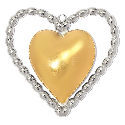 304 Stainless Steel Pendants SA-OY003-54GP-1