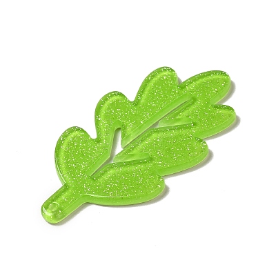 Acrylic Big Pendants OACR-B008-E01-1