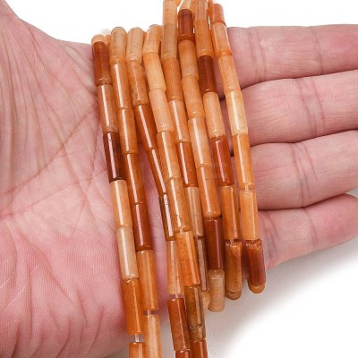 Natural Red Aventurine Beads Strands G-F631-D12-03-1