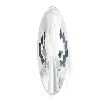 Transparent Glass Pendants GLAA-R223-04C-1
