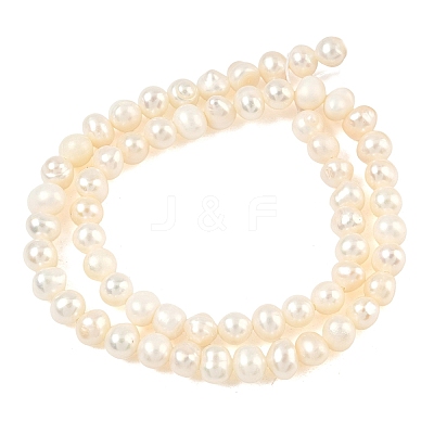 Natural Cultured Freshwater Pearl Beads Strands PEAR-RM241213-2-1