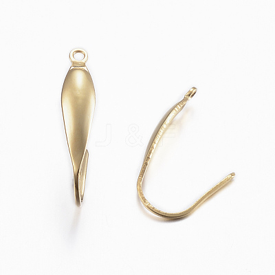 316 Surgical Stainless Steel Earring Hooks STAS-E147-52G-1
