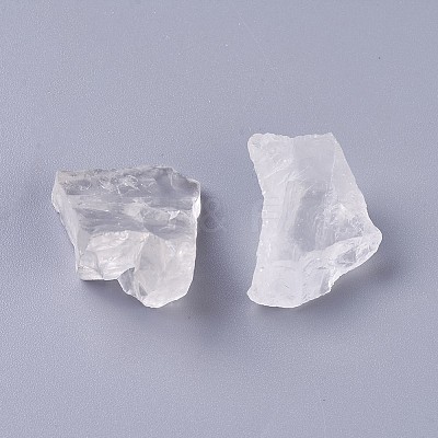 Rough Raw Natural Quartz Crystal Beads G-WH0003-01-1