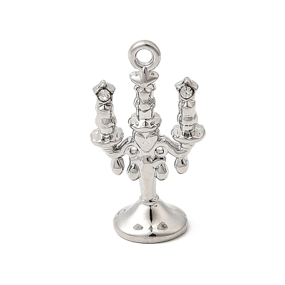 Alloy Rhinestone Pendants FIND-B060-04P-1