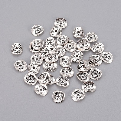 Tibetan Style Wavy Spacer Beads LS-TIBEP-A11067-AS-FF-1