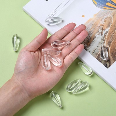 Transparent Acrylic Beads PL6315Y-1