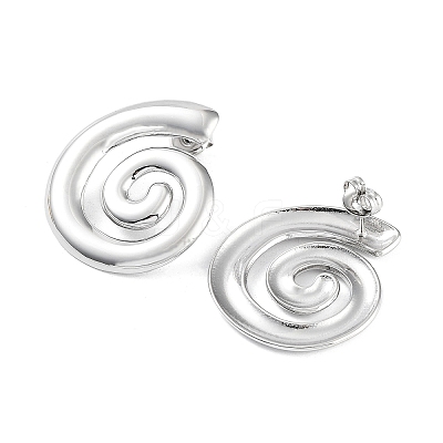 Non-Tarnish 304 Stainless Steel Stud Earrings EJEW-P245-16P-1