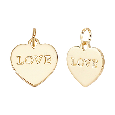 16Pcs Brass Charms KK-ME0002-15-1