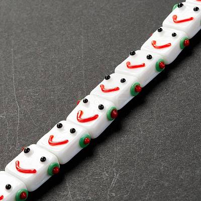 Handmade Lampwork Beads Strands LAMP-D015-07C-1