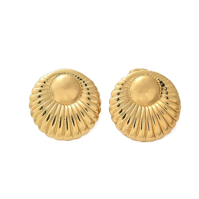 304 Stainless Steel Stud Earrings EJEW-U047-32G-1
