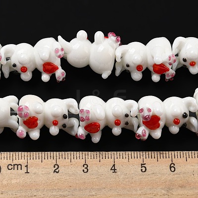 Handmade Lampwork Beads Strands LAMP-L079-02B-1
