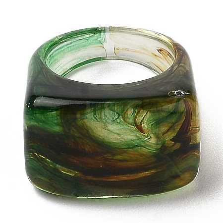 Resin Finger Rings RJEW-Z007-01A-1