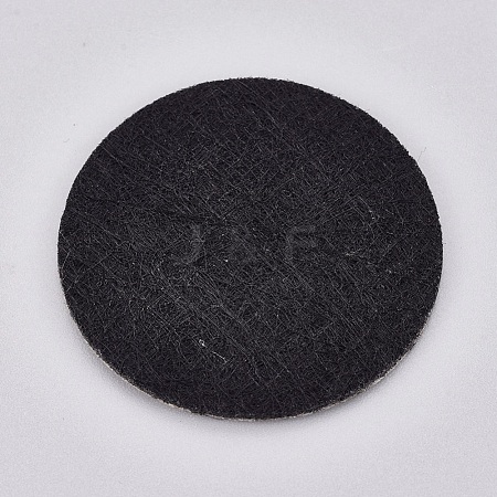 Self-adhesive Felt Fabric Circles X-DIY-WH0167-67D-1