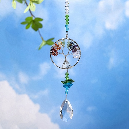 Tree of Life Crystal Pendant Decorations PW-WG37930-01-1