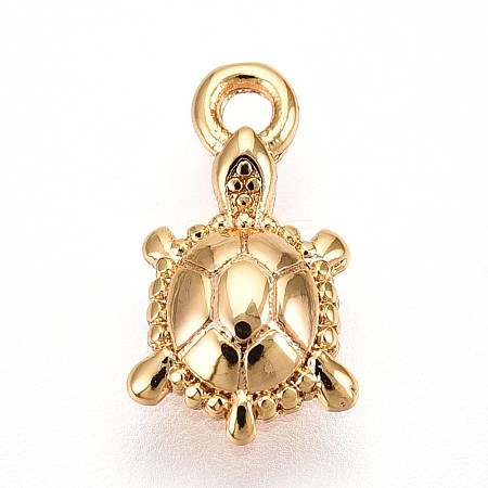 Brass Pendants X-KK-T075-52G-1