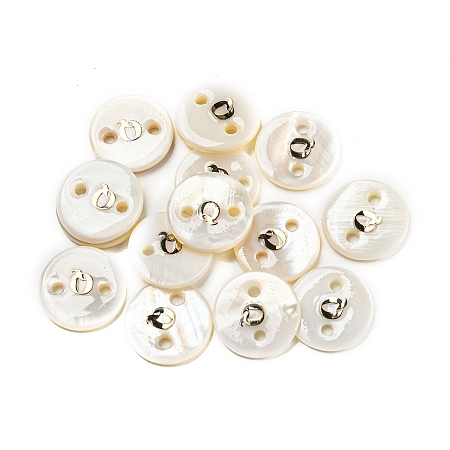 Freshwater Shell Buttons BUTT-Z001-01Q-1