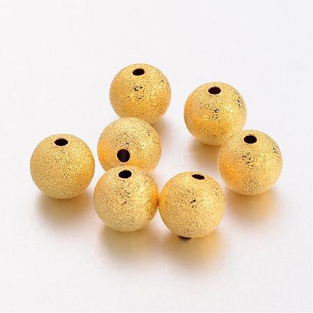 Brass Textured Beads EC-226-NFG-1