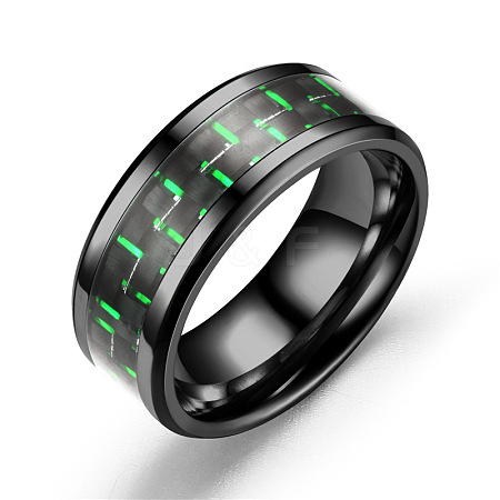 201 Stainless Steel Finger Rings for Couple FS-WG1136E-21-1