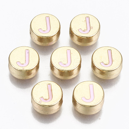 Alloy Enamel Beads ENAM-S122-029J-RS-1