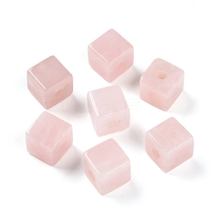 Natural Rose Quartz European Beads G-N345-07A-10-1