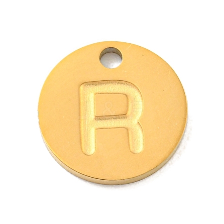 Ion Plating(IP) 304 Stainless Steel Pendants FIND-M017-02G-R-1