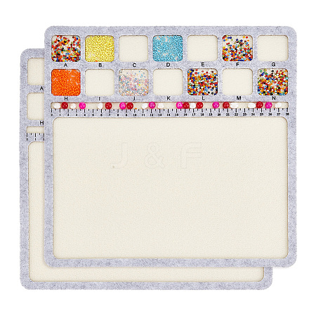 Felt Bead Design Boards TOOL-WH0002-65-01-1