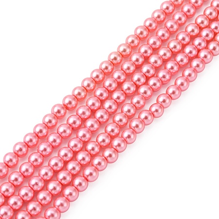 Grade A Glass Pearl Beads HY-J001-4mm-HX091-1