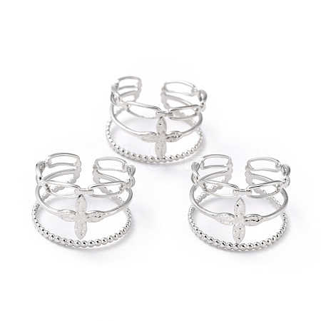 304 Stainless Steel Finger Rings X-RJEW-L102-22P-1