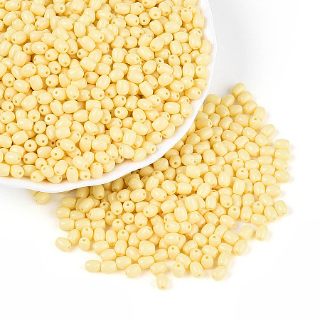 Baking Paint Glass Seed Beads SEED-N007-29G-1