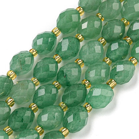 Natural Green Aventurine Beads Strands G-N342-42-1