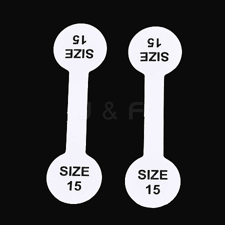 Folding Paper Ring Size Sticker CDIS-C006-01K-1