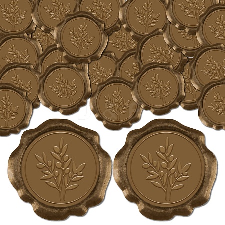 50Pcs Adhesive Wax Seal Stickers DIY-CP0010-99B-1