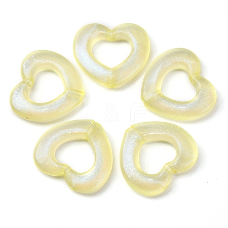 Luminous Transparent Acrylic Beads MACR-D024-19D-1