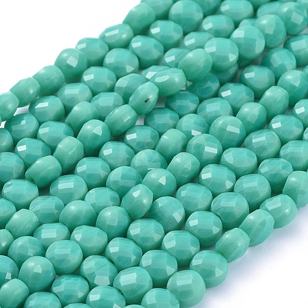 Glass Beads Strands EGLA-J149-B07-1