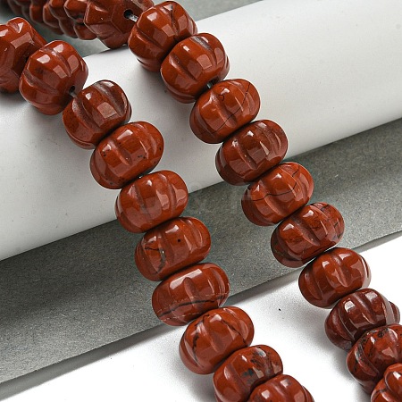 Natural Red Jasper Beads Strands G-G142-A07-01-1