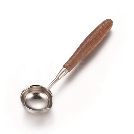 Iron Wax Sticks Melting Spoon TOOL-WH0079-32C-1