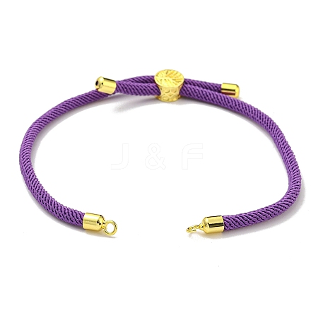 Nylon Cords Bracelet Makings Fit for Connector Charms AJEW-P116-01G-10-1