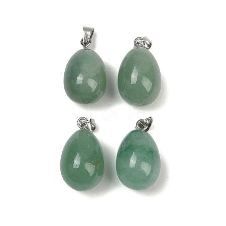 Natural Green Aventurine Pendants G-U018-01P-E-1