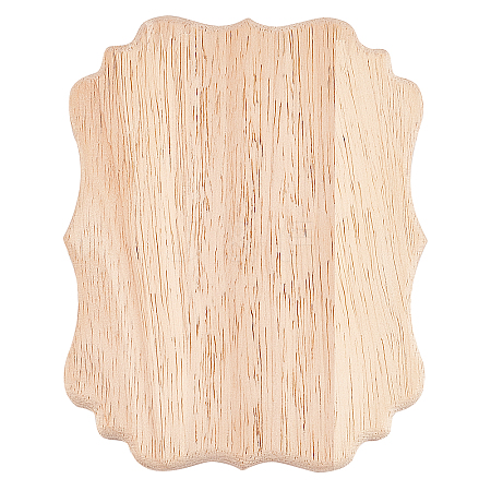 Polygon Wooden Base Display WOOD-WH0023-35-1